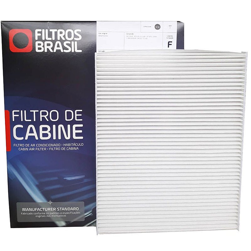 ELEMENTO DO FILTRO DE AR DA CABINE - FILTROS BRASIL - FB506